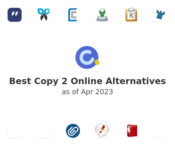 Best Copy 2 Online Alternatives