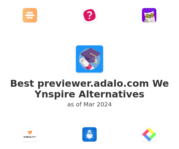Best previewer.adalo.com We Ynspire Alternatives
