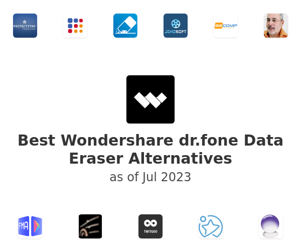 Best Wondershare dr.fone Data Eraser Alternatives