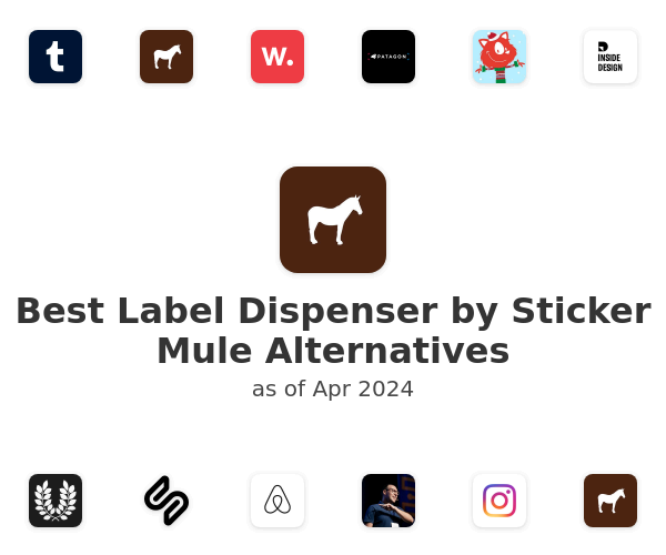 Best Label Dispenser by Sticker Mule Alternatives