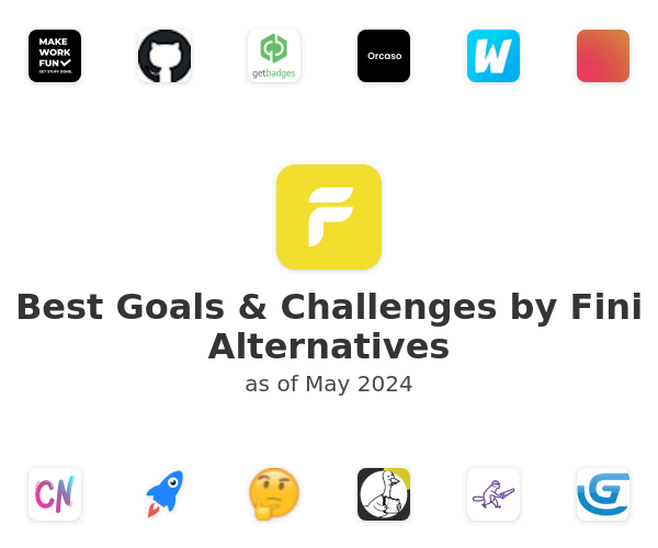 Best Goals & Challenges by Fini Alternatives
