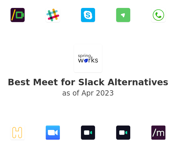 Best Meet for Slack Alternatives
