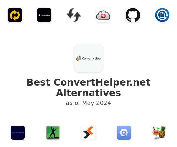 Best ConvertHelper.net Alternatives