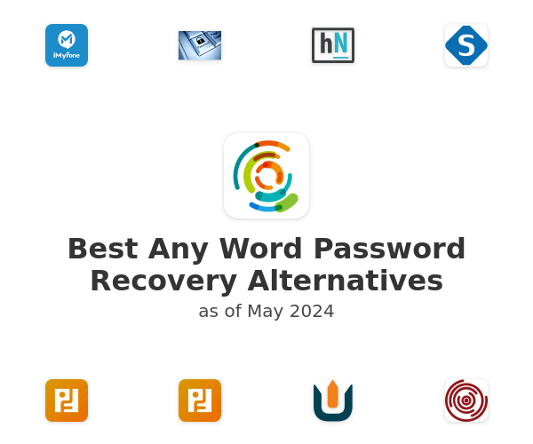 Best Any Word Password Recovery Alternatives