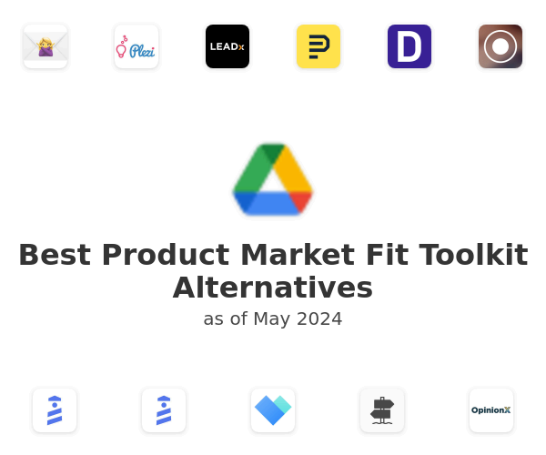Best Product Market Fit Toolkit Alternatives