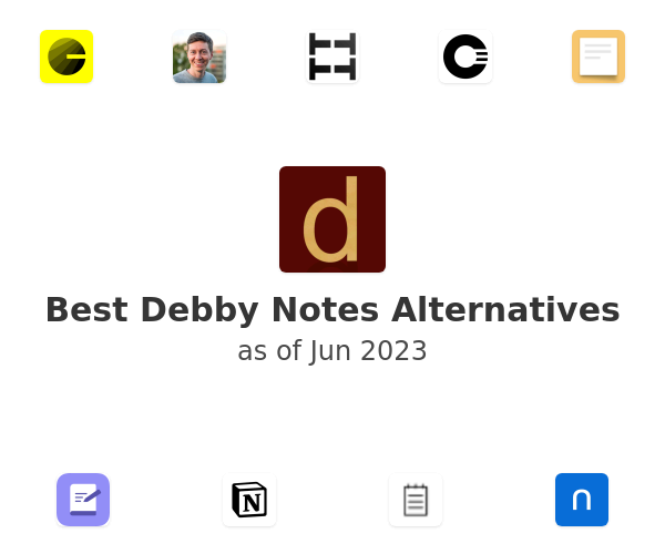 Best Debby Notes Alternatives
