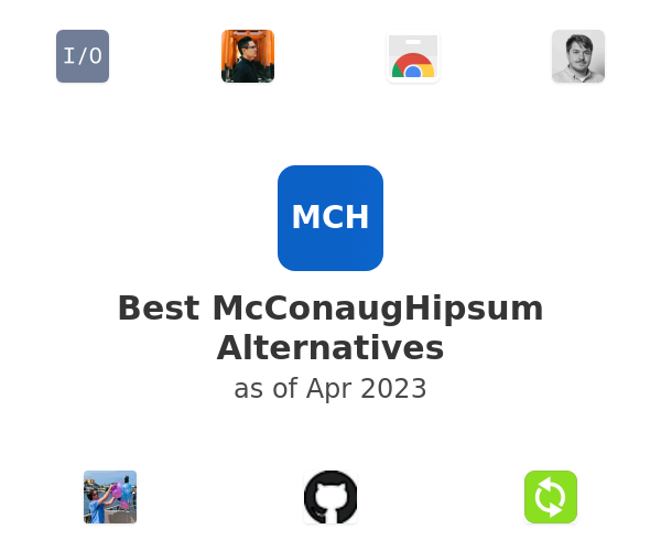 Best McConaugHipsum Alternatives