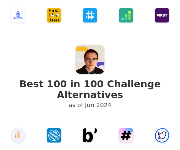 Best 100 in 100 Challenge Alternatives