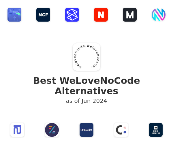 Best WeLoveNoCode Alternatives