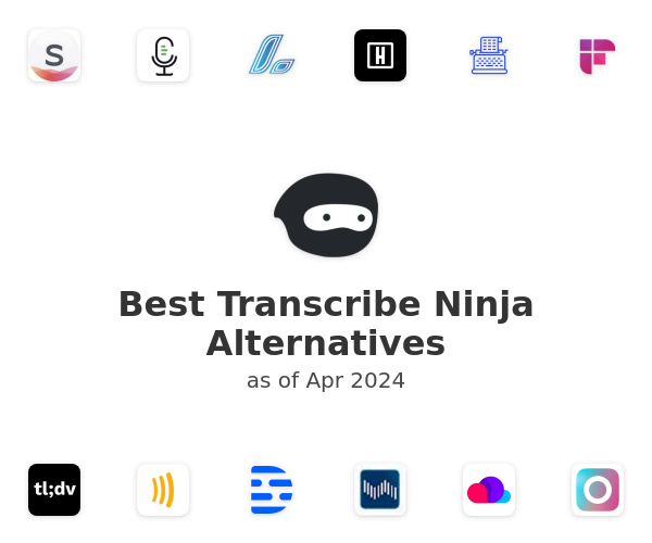 Best Transcribe Ninja Alternatives