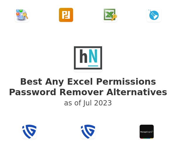 Best Any Excel Permissions Password Remover Alternatives