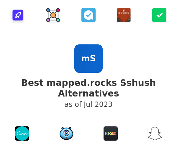 Best mapped.rocks Sshush Alternatives