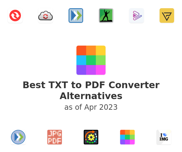 Best TXT to PDF Converter Alternatives