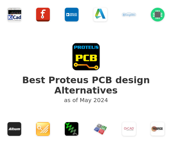Best Proteus PCB design Alternatives