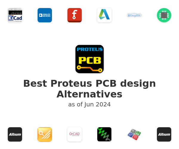 Best Proteus PCB design Alternatives