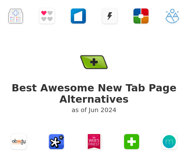 Best Awesome New Tab Page Alternatives