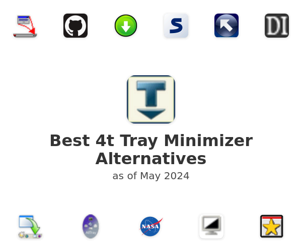 Best 4t Tray Minimizer Alternatives