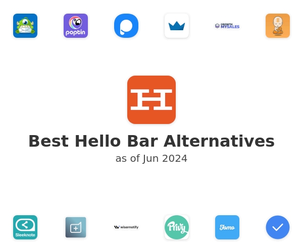 Best Hello Bar Alternatives