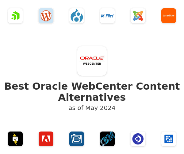 Best Oracle WebCenter Content Alternatives