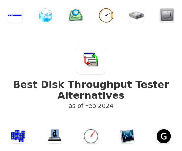 Best Disk Throughput Tester Alternatives
