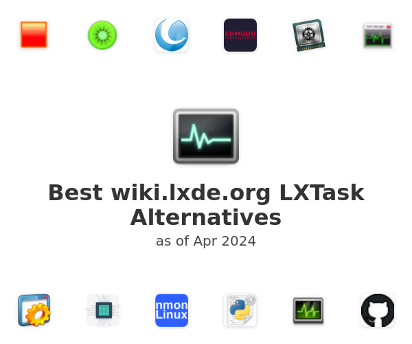 Best wiki.lxde.org LXTask Alternatives