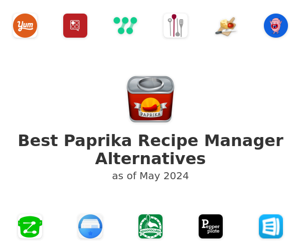Best Paprika Recipe Manager Alternatives