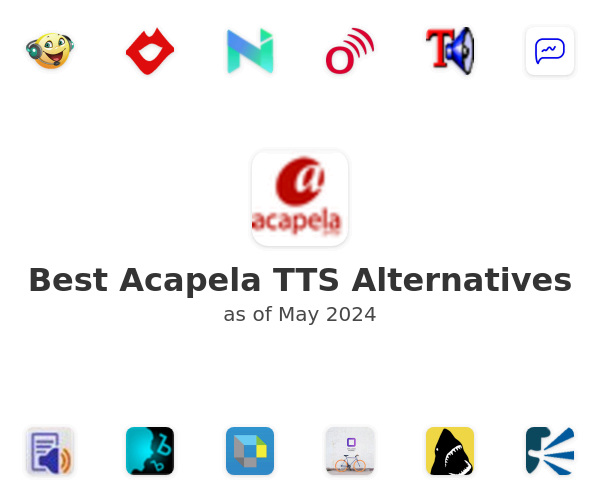 Best Acapela TTS Alternatives