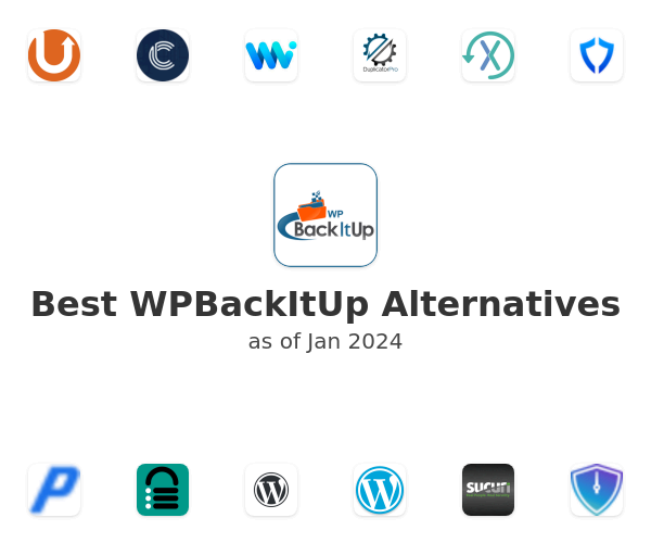 Best WPBackItUp Alternatives
