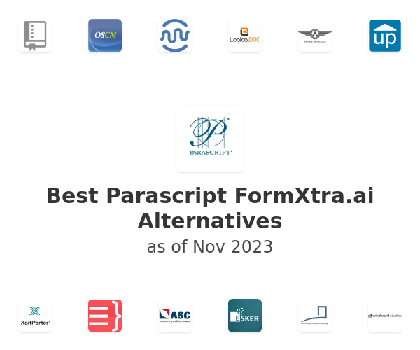 Best Parascript FormXtra.ai Alternatives
