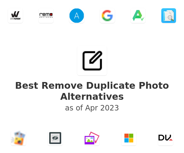Best Remove Duplicate Photo Alternatives