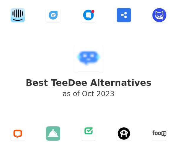 Best TeeDee Alternatives