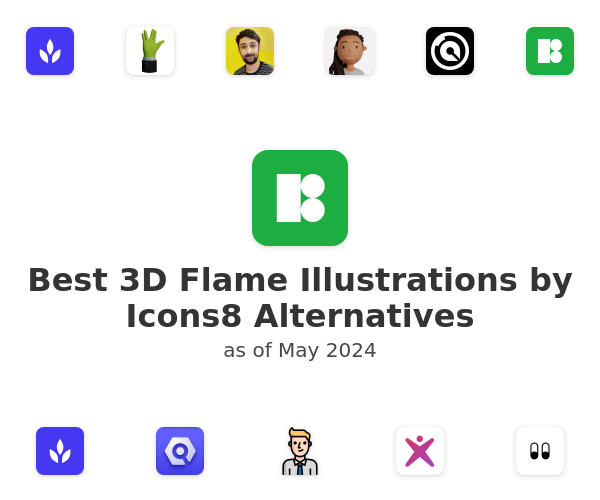 Best 3D Flame Illustrations by Icons8 Alternatives