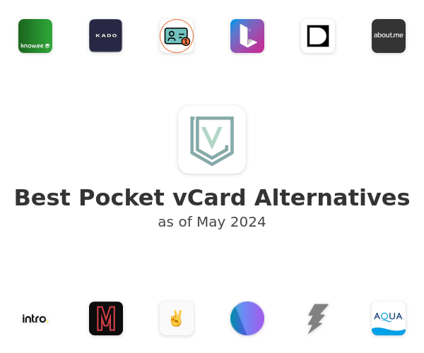 Best Pocket vCard Alternatives
