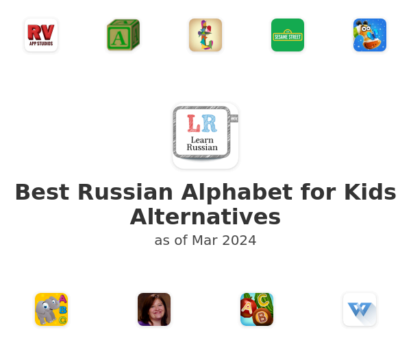 Best Russian Alphabet for Kids Alternatives