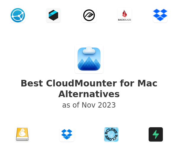 Best CloudMounter for Mac Alternatives