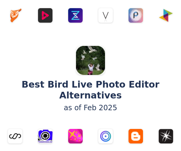 Best Bird Live Photo Editor Alternatives