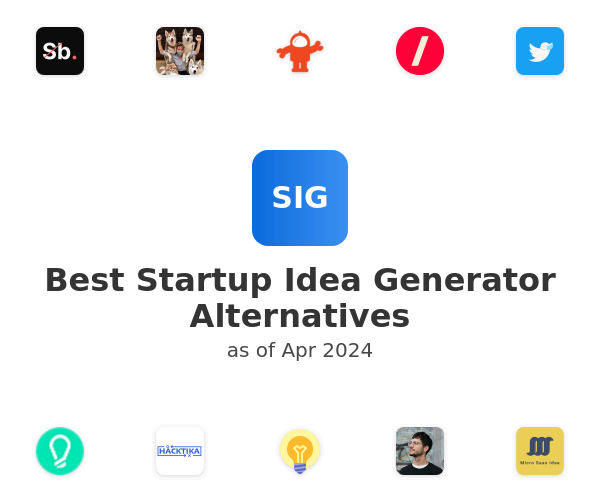 Best Startup Idea Generator Alternatives