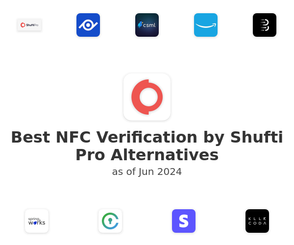 Best NFC Verification by Shufti Pro Alternatives