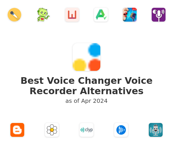 Best Voice Changer Voice Recorder Alternatives
