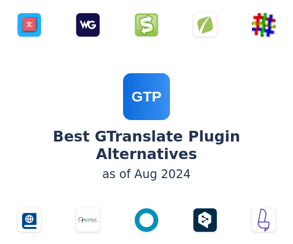 Best GTranslate Plugin Alternatives