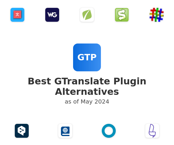 Best GTranslate Plugin Alternatives