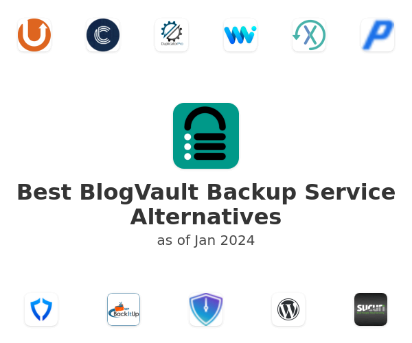 Best BlogVault Backup Service Alternatives