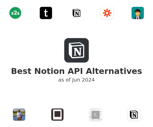 Best Notion API Alternatives