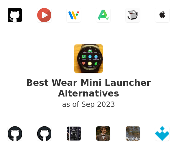 Best Wear Mini Launcher Alternatives
