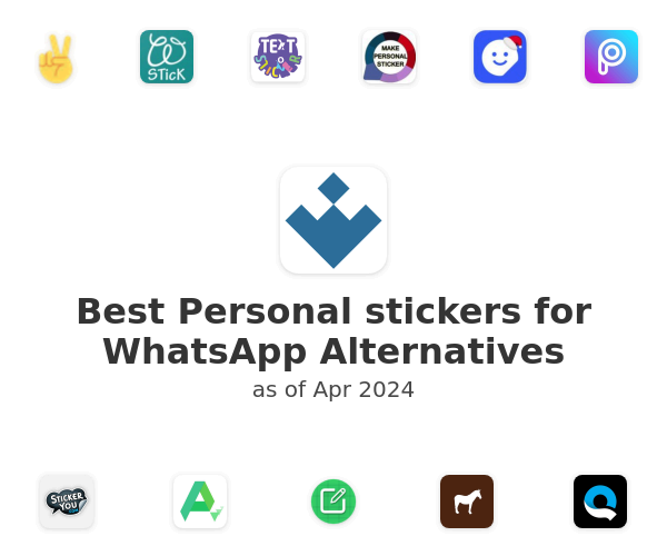 Best Personal stickers for WhatsApp Alternatives