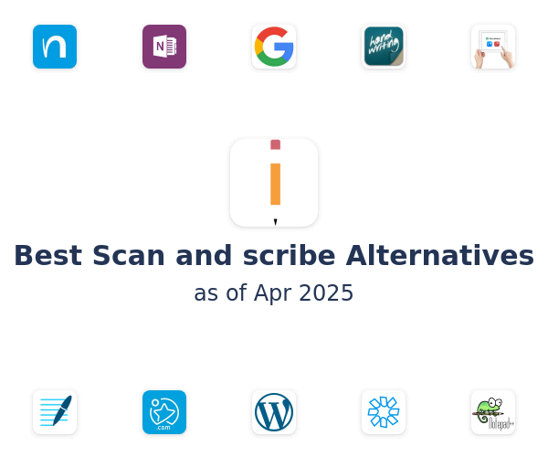 Best Scan and scribe Alternatives