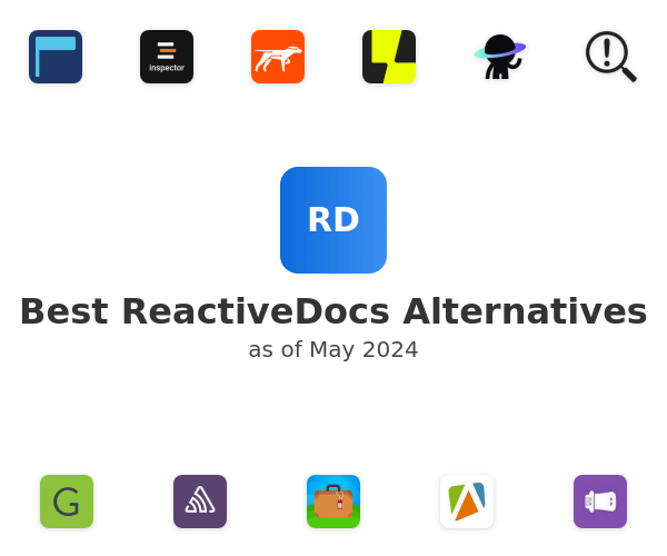 Best ReactiveDocs Alternatives