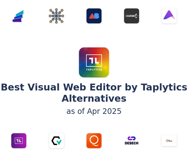 Best Visual Web Editor by Taplytics Alternatives
