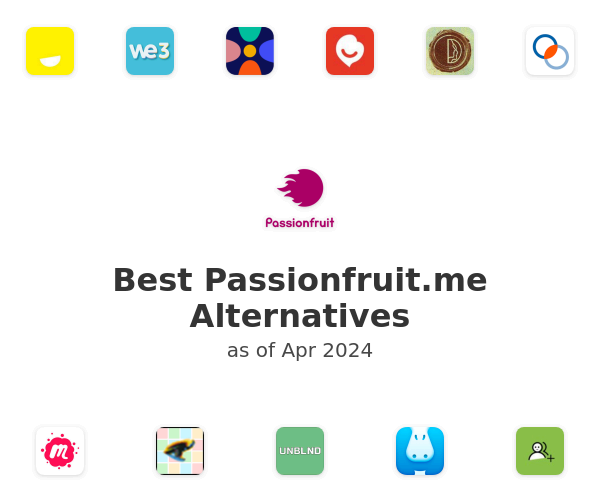Best Passionfruit.me Alternatives