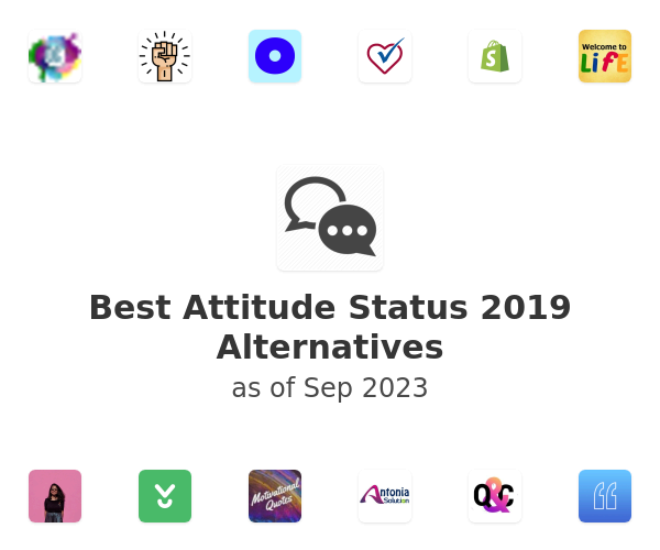 Best Attitude Status 2019 Alternatives